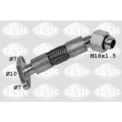 Imagem de SASIC 3326003 Tubo de óleo, compressor VOLKSWAGEN: Golf 4, 4 Variant, Polo IV Hatchback, SEAT: Ibiza 3, Alhambra I, AUDI: A3 Hatchback