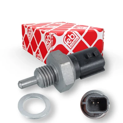 Imagem de FEBI BILSTEIN 107685 Sensor da Temperatura do Líquido de Refrigeração preto com retentor RENAULT: TWINGO 2, CLIO Kangoo I Express
