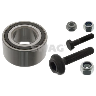 Imagem de SWAG 30 90 3625 Kit de Rolamento roda com parafuso, porca 75 esferas oblíquo AUDI: 80 B4 Avant, Sedan