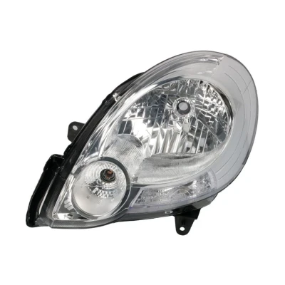 Imagem de TYC 20 1400 05 2 Farol Principal esquerda H4, P21/5W crómio com luz de circulação diurna para pela direita motor elétrico