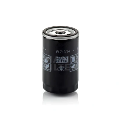 Imagem de MANN FILTER W 719/14 Filtro de óleo 3/4 16 UNF com duas válvulas retenção aparafusado JEEP: Cherokee II, Grand I, III