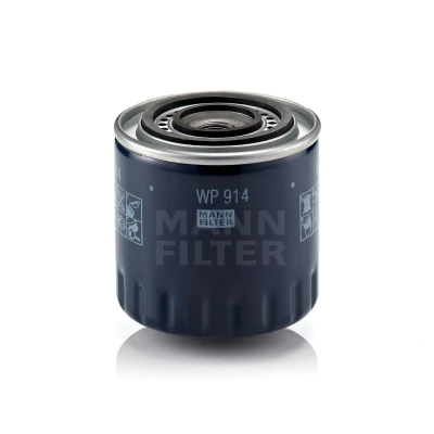 Imagem de MANN FILTER WP 914 Filtro de óleo 3/4 16 UNF aparafusado RENAULT: LAGUNA 1, ESPACE 3, 1 Grandtour