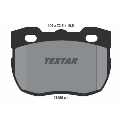 Imagem de TEXTAR 2145901 Jogo de pastilhas para travão disco não preparado indicador aviso desgaste LAND ROVER: Defender SUV, SUV Cabrio