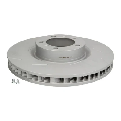 Imagem de ATE 24.0136 0128.1 Disco de travão 360,0 36,0 5 130,0 fendido/interior ventilado revestido ligado/alto carbono com parafusos PORSCHE: Panamera