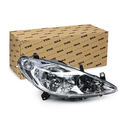 Imagem de TYC 20 0165 05 2 Farol Principal à direita H1, H7 para circulação pela com porta lâmpadas, sem motor elétrico PEUGEOT: 307 Hatchback, SW