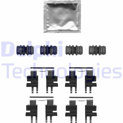 Imagem de DELPHI LX0695 Kit de acessórios, pastilhas travão DS: DS5