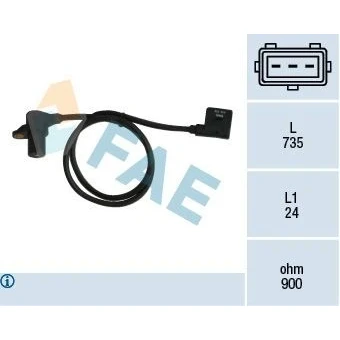 Imagem de FAE 79038 Gerador de Impulsos 3pólos BMW: 3 Sedan