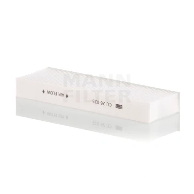 Imagem de MANN FILTER CU 26 025 2 Filtro, ar do habitáculo Filtro de partículas 255 83 30 PEUGEOT: 208 II Hatchback, 2008 II, OPEL: Corsa F Hatchback