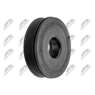 Imagem de NTY RKP RE 017 Polia da Cambota 7PK 158mm RENAULT: MEGANE 2 Kombi, LAGUNA Grandtour, SCENIC 2, NISSAN: Qashqai / Qashqai+2 I