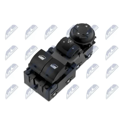 Imagem de NTY EWS PE 045 Interruptor, elevadores dos vidros à frente, lado esquerdo PEUGEOT: 308 II Hatchback, Traveller, Expert III Van
