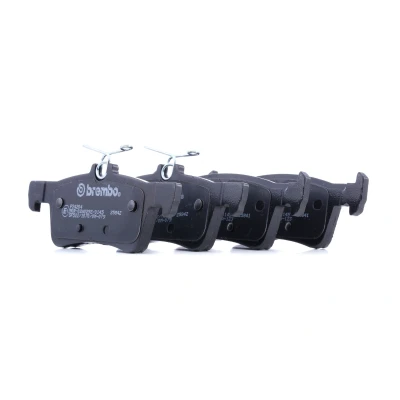 Imagem de BREMBO P 24 204 Jogo de pastilhas para travão disco excl. contacto aviso desgaste sem acessórios FORD: Fiesta 7, Mk7 Van