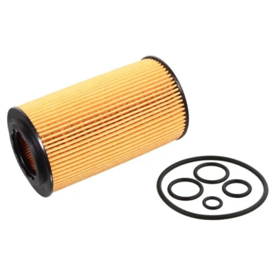 Imagem de FEBI BILSTEIN 32910 Filtro de óleo com retentor Cartucho filtrante MERCEDES BENZ: Classe C Sedan, T modell, Coupe