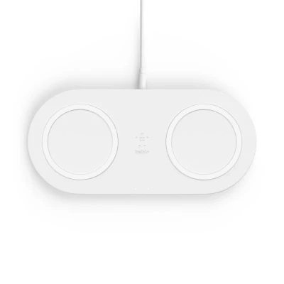 Imagem de Belkin Boost Carregador Rápido Sem Fios Dual 10W Branco