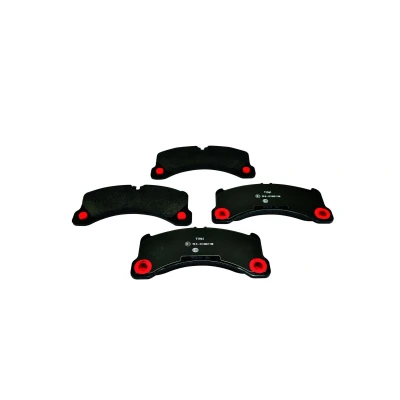 Imagem de HELLA 8DB 355 015 131 Jogo de pastilhas para travão disco preparado indicador aviso desgaste PORSCHE: Cayenne