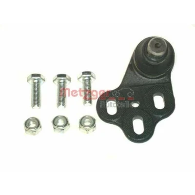 Imagem de METZGER 57003912 Rótula de suspensão Eixo dianteiro, lado direito, em baixo com material montagem KIT + 19 AUDI: 80 B4 Sedan, Avant