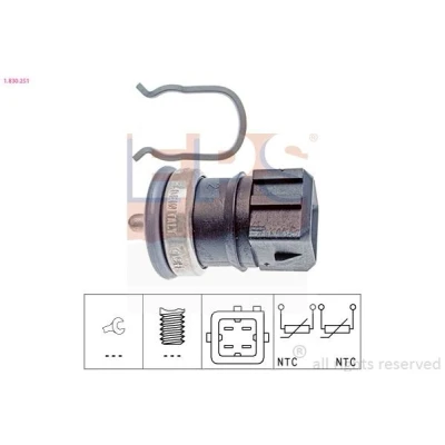 Imagem de EPS 1.830.251 Sensor da Temperatura do Líquido de Refrigeração Made in Italy OE Equivalent RENAULT: CLIO 2, Kangoo I Express, LAGUNA 1, VOLVO: S40
