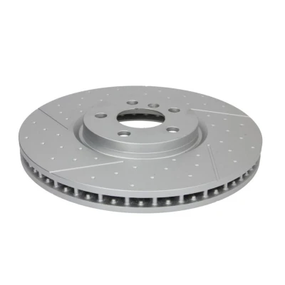 Imagem de DELPHI BG9383C Disco de travão 335 30 5 ventilado, ranhurado/perfurado revestido alto carbono sem o rolamento da roda, anel sensor do ABS