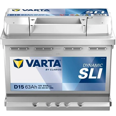Imagem de Bateria varta d15 silver dynamic 63 ah 610 a