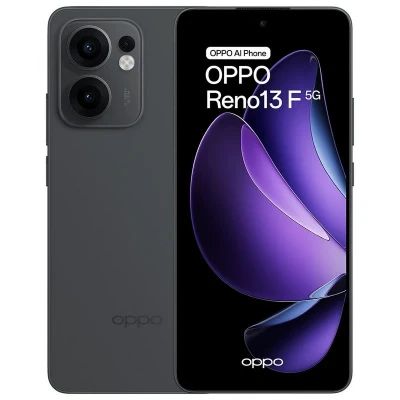 Imagem de OPPO Reno13 F 5G Smartphone com IA 8GB/256GB/6.67&quot; 120Hz AMOLED 1.5K 50MP IP69 5.800mAh 45W Cinzento