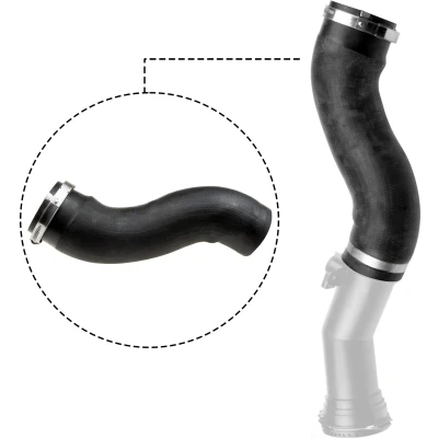 Imagem de GATES 09 0755 Mangueira Para o Turbocompressor AEM (borracha de etileno acrilato) BMW: 3 Sedan, 1 Hatchback, Touring