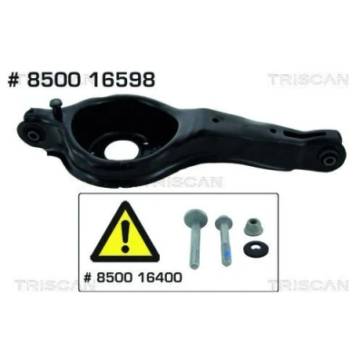 Imagem de TRISCAN 8500 16598 Braço de suspensão com apoio borracha oblíquo VOLVO: V40 Hatchback, FORD: FOCUS 3