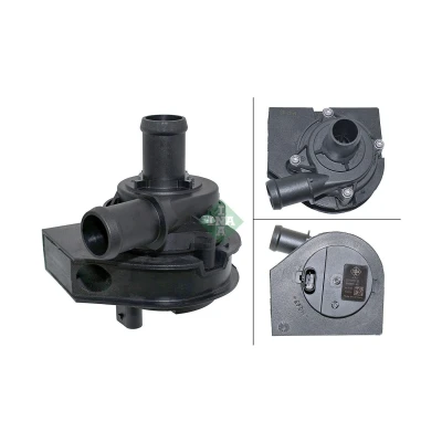 Imagem de INA 539 0013 10 Bomba de água adicional 12V VOLKSWAGEN: Golf 7 Variant, 7, Polo V Hatchback, SEAT: Ibiza 4, 4 Sportcoupe