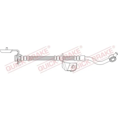 Imagem de QUICK BRAKE 50.720 Mangueira de Travão 471mm com rosca interior