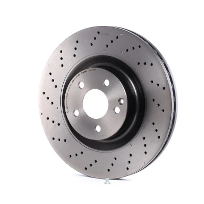 Imagem de BREMBO COATED DISC LINE 09.A817.11 Disco de travão 350 32 5 perfurado/ventilado revestido alto carbono com parafusos MERCEDES BENZ: Classe E Sedan