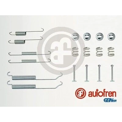 Imagem de AUTOFREN SEINSA D3943A Kit de acessórios, maxilas do travão Eixo traseiro PEUGEOT: 306 Hatchback, 205 Cabrio, CITROËN: Xsara Hatchback