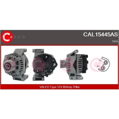 Imagem de CASCO CAL10231AS Alternador 12V 60A NISSAN: TERRANO 2, 1, Urvan Minibus