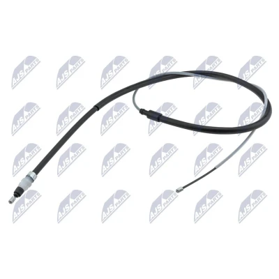 Imagem de NTY HLR CT 010 Cabo de Freio Mão traseira esquerda, direita 1702, 934 CITROËN: C3 I Hatchback