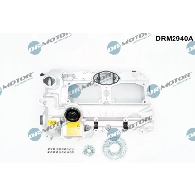 Imagem de DR.MOTOR AUTOMOTIVE DRM2940A Tampa de Válvulas com anéis vedação válvula purga, parafusos BMW: 3 GT, 5 Sedan, Touring