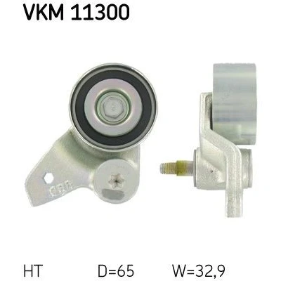 Imagem de SKF VKM 11300 Rolo tensor, correia dentada com material de fixação AUDI: A4 B7 Avant, A6 C5 Sedan, B6 Avant