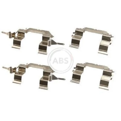 Imagem de A.B.S. 1722Q Kit de acessórios, pastilhas travão NISSAN: Qashqai / Qashqai+2 I, NP300 Navara Pick up, RENAULT: Koleos I