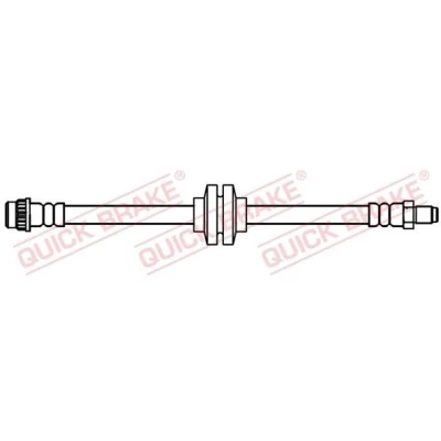 Imagem de QUICK BRAKE 32.136 Mangueira de Travão 427mm M10x1 com rosca interior, exterior DACIA: Duster SUV
