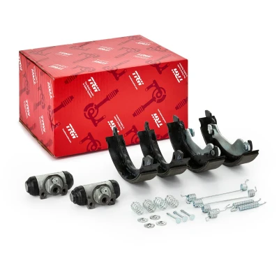 Imagem de TRW Brake Kit BK1768 Maxilas de travão 180 32 AP LOCKHEED com cilindro roda FIAT: Panda II Hatchback