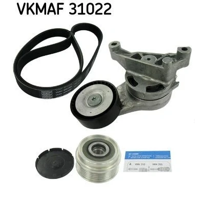 Imagem de SKF VKMAF 31022 Jogo de correias trapezoidais estriadas VOLKSWAGEN: Passat B6 Variant, Golf 5, Jetta 3, AUDI: A3 Hatchback, Sportback