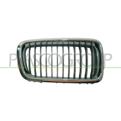 Imagem de BLIC 6502 07 0075996PP Grelha de Radiador à frente, lado direito crómio, preto BMW: 7