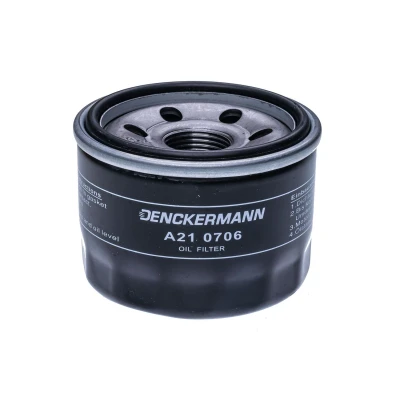 Imagem de DENCKERMANN A210706 Filtro de óleo M 20 X 1.5 aparafusado SMART: Fortwo II Coupe, Cabrio