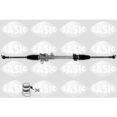 Imagem de SASIC 7376021 Caixa da Direcção mecânico com articulação axial, de rótulas HYUNDAI: Getz