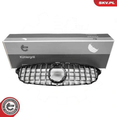 Imagem de ESEN SKV 66SKV532 Grelha de Radiador prateado sem câmara MERCEDES BENZ: Classe C T modell, Coupe