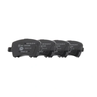 Imagem de HELLA 8DB 355 025 401 Jogo de pastilhas para travão disco VOLVO: V60 I, S60 II, LAND ROVER: Range Rover Evoque