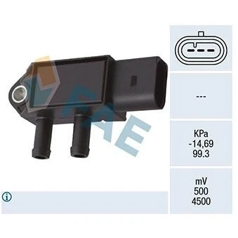 Imagem de FAE 16143 Sensor SEAT: Ibiza 4 ST, Leon III SC, Sportcoupe, VOLKSWAGEN: Golf 7 Variant, Passat B8 Sedan, AUDI: A3 Hatchback