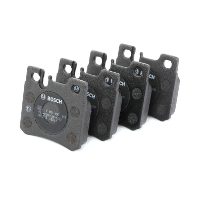 Imagem de BOSCH 0 986 490 260 Jogo de pastilhas para travão disco Baixo teor metálico com chapa anti ruído, instruções montagem