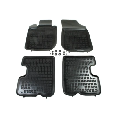 Imagem de REZAW PLAST 203401 Conjunto de tapete chão Borracha à frente e atrás 4 preto medida DACIA: Duster SUV