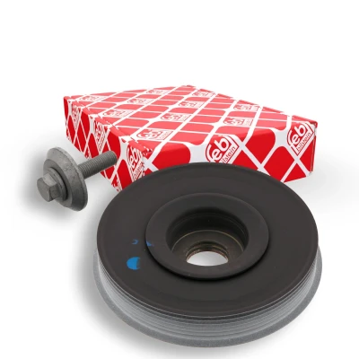 Imagem de FEBI BILSTEIN 33791 Polia da Cambota 6PK 154 5 com parafuso ProKit PEUGEOT: 307 Carrinha, 206 Hatchback, MINI: FORD: Focus 2