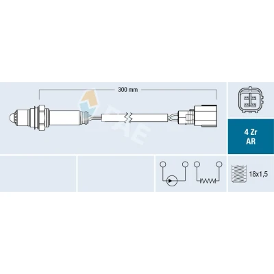 Imagem de FAE 75655 Sonda lambda
