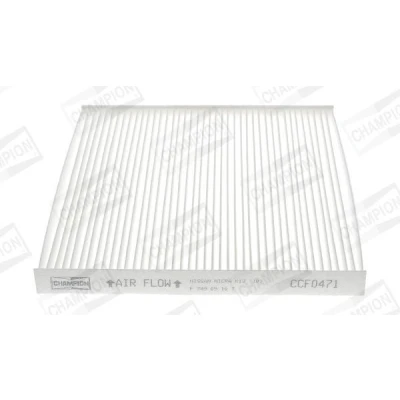 Imagem de CHAMPION CCF0471 Filtro, ar do habitáculo Filtro de pólen, partículas 210 255 20 NISSAN: Note II Hatchback, MICRA 4
