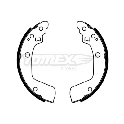 Imagem de TOMEX brakes TX 22 94 Maxilas de Travão Eixo traseiro 200mm 32mm SUZUKI: SWIFT 3