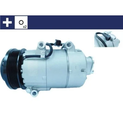 Imagem de MAHLE ORIGINAL ACP 861 000S Compressor 7VS16ic 12 PAG 46 R 134a com retentor FORD: Focus 2, C Max, VOLVO: V50, S40 II, C30